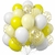 Globo amarillo pastel 12" x 10 u - comprar online