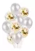 Globo blanco perlado 12" x 10 u - comprar online