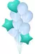 Globo celeste pastel 12" x 10 u - comprar online