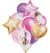 Globo estrella metalizada lila 40 cm - comprar online
