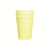 Vaso polipapel amarillo pastel X 8 unidades