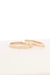 Par de aliança lisa 2.5mm rose - comprar online