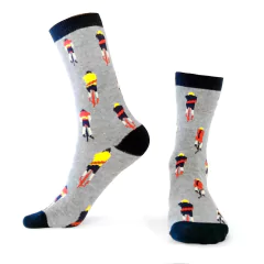 MEDIA DE NIÑO C/DIBUJO x docena ELEMENTO - Art. 1020 en internet