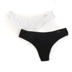 COLA LESS ALGODON Y LYCRA LISA Y ESTAMPADA - JALINE - ART: 7