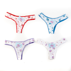 COLA-LESS ALGODON Y LYCRA ESTAMPADA - AILU - Art. 171 - comprar online