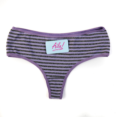 CULOTTE-LESS RAYADO ALGODON Y LYCRA - AILU - Art. 4188 en internet