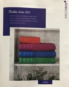 TOALLON LISO DROP/BELLY -ARCO IRIS - Art. 166 - comprar online