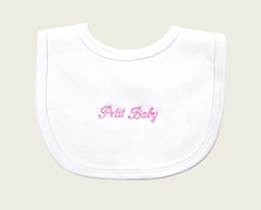 BABEROS DE BEBE MEDIANOS BORDADO PACK X 6 - MIBES - ART. 2583 - Casa Medilen || Venta por Mayor  de Blanquería, Lencería y Ropa de Cama