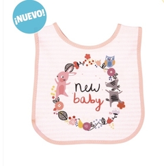 BABERO GRANDE SUBLIMADO RAYADO PACK X 6 UNIDADES - MIBES- ART: 2604