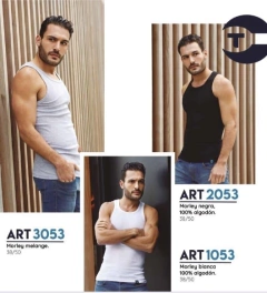 MUSCULOSA DE HOMBRE MORLEY - TIPICO/DOS REYES - ART: 1053/2053/3053