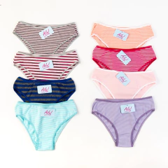 BOMBACHA TIRO CORTO RAYADA - AILU - Art. 4134 - comprar online