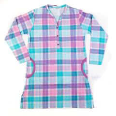 CAMISOLA JUVENIL CUADROS - MARIENE - ART. 101