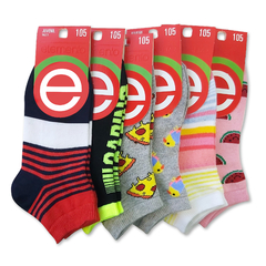 ZOQUETES RUNNING JUVENIL ESTAMPADA/LISA x docena ELEMENTO - Art. 105 - Casa Medilen || Venta por Mayor  de Blanquería, Lencería y Ropa de Cama