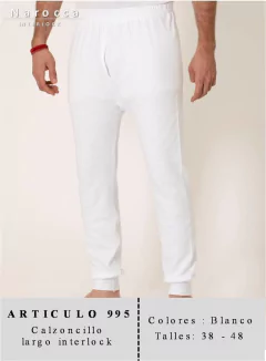 CALZONCILLO LARGO DE INTERLOCK - NAROCCA/DOS REYES - Art. 995 - comprar online