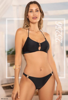 BIKINI LISA C/ ARGOLLAS EN SOUTIEN Y BOMBACHA - BIANCA MARE - ART. 5256