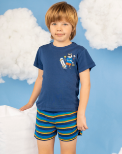 PIJAMA DE NIÑO JERSEY RAYAS TALLES 4 AL 16 - ELEMENTO - ART. 2554