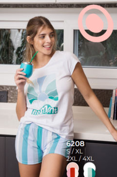 PIJAMA DE DAMA M/CORTA - EMMY - ART. 6208