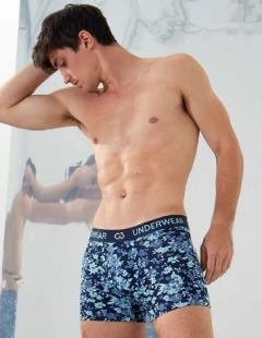 BOXER HOMBRE ALG&LYCRA ESTAMPADO FLORA - G3 - ART. 3232 - comprar online