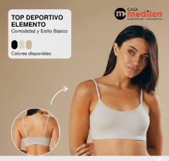 TOP LISO DE DAMA - ELEMENTO - ART. 5050