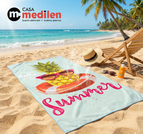 TOALLÓN PLAYERO SECADO RÁPIDO 70X140 - TEKA - ART. 32