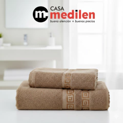 JUEGO DE TOALLA Y TOALLON TEKA 600 GRS - CAMPOMAYO - ART. 6014 - comprar online