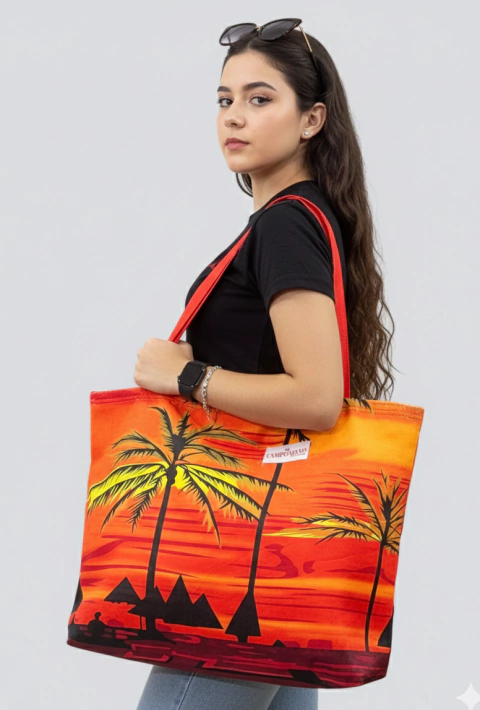 TOALLÓN PLAYERO GIGANTE CON BOLSO 90X160 - CAMPOMAYO - ART. 2506