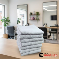 TOALLAS BLANCAS DE PELUQUERIA 45X80 - LUTUFYAN - ART. 7781