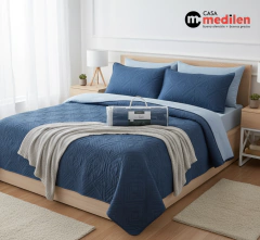 COVER LASER BICOLOR - CAMARO - ART. 3005/3006 - Casa Medilen || Venta por Mayor  de Blanquería, Lencería y Ropa de Cama