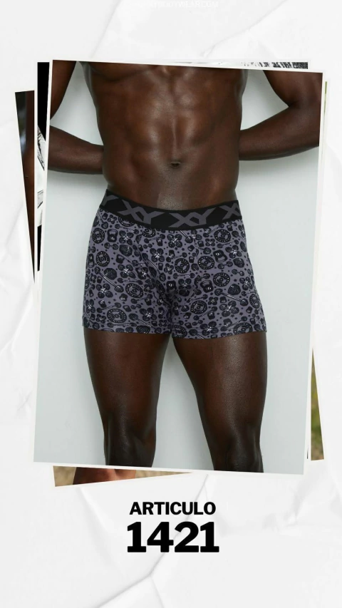 BOXER DE HOMBRE ALG&LYC ESTAMPADO GYM - XY - ART. 1421