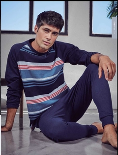 PIJAMA DE HOMBRE RAYADO - TIPICO - ART: 901 - comprar online