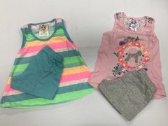 PIJAMA DE NENA ESTAMPADO SIN MANGA ELEMENTO - LIQUIDACION - Art. 1322 en internet