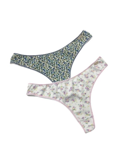 COLA LESS ESTAMPADA ALGODON Y LYCRA - JALINE - ART: 10