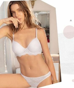 CONJUNTO MICROFIBRA Y BASE PUNTILLA SOFT PUSH - LODY - ART. 5259