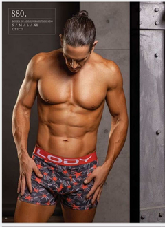 BOXER ALGODON Y LYCRA ESTRELLAS - LODY - ART: 880