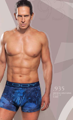 BOXER DE HOMBRE ALG&LYC ESTAMP. TALLE M - LODY - ART. 935