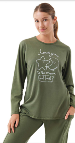 PIJAMA DE DAMA MOON - MARIENE - ART. 2219 - comprar online