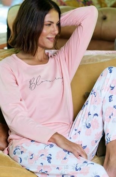 PIJAMA MANGA LARGA DAMA BLOOMING - MARIENE - ART. 2440