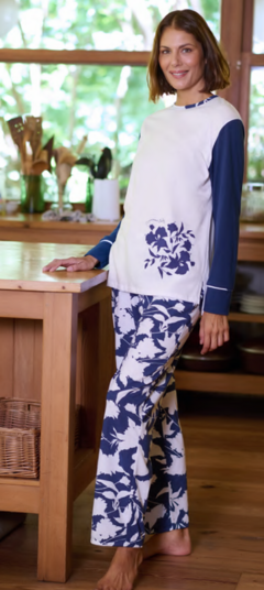 PIJAMA DE DAMA JERSEY ESTAMPADO - MARIENE - ART. 2447