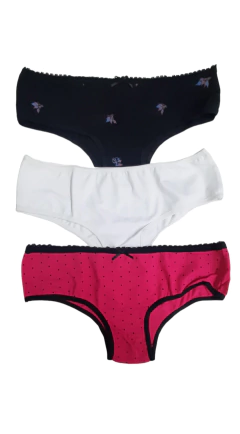 ESTUCHE X3 CULOTTE SURTIDO ALG&LYC - DIME QUIEN ERES - ART. 930/931 - Casa Medilen || Venta por Mayor  de Blanquería, Lencería y Ropa de Cama