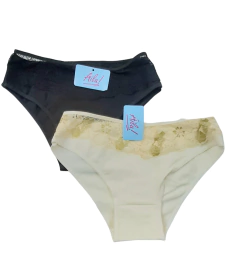 Imagen de BOMBACHA TIRO CORTO ALG&LYC C/ PUNTILLA - AILU - ART. 136