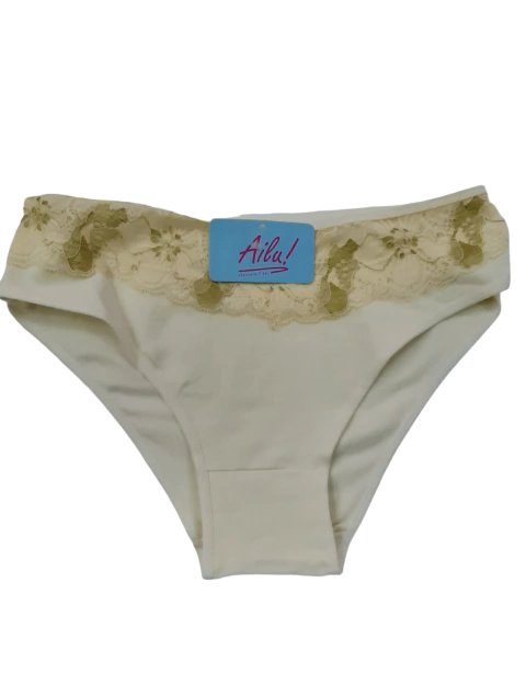 BOMBACHA TIRO CORTO ALG&LYC C/ PUNTILLA - AILU - ART. 136