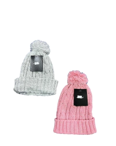 GORRO DE DAMA OCHOS CON POMPON - FARJAT - ART. 8150 en internet