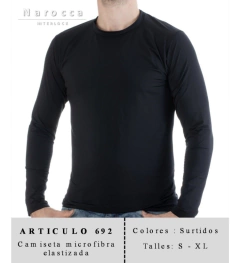 CAMISETA MICROFIBRA ELASTIZADA - NAROCA - ART: 692 en internet