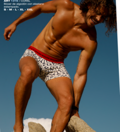 BOXER ALG&LYC ESTAMPADO - XY - ART. 1316