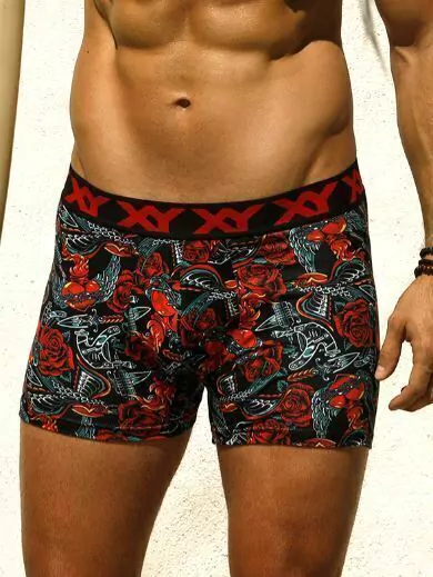 BOXER HOMBRE ALG&LYC ESTAMP. - XY - ART. 1351