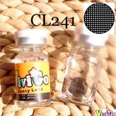 Lentes de Contacto FX Anime Fantasia Cosplay Red Negra Marco Negro CL241 - comprar online