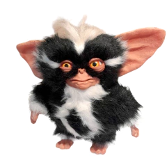 Peluche Gizmo Gremlin Blanco y negro Mohawk en internet