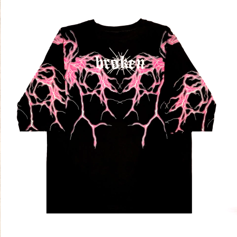 Remera ButterFly FuckSia