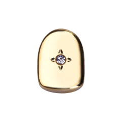 Parrilla para Dientes Grillz Strass Zircon Dorado - KITCH TECH