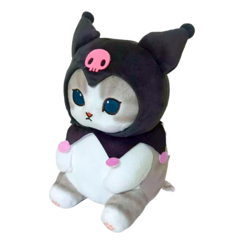 Peluche Gatito Kuromi Sanrio Mofusand